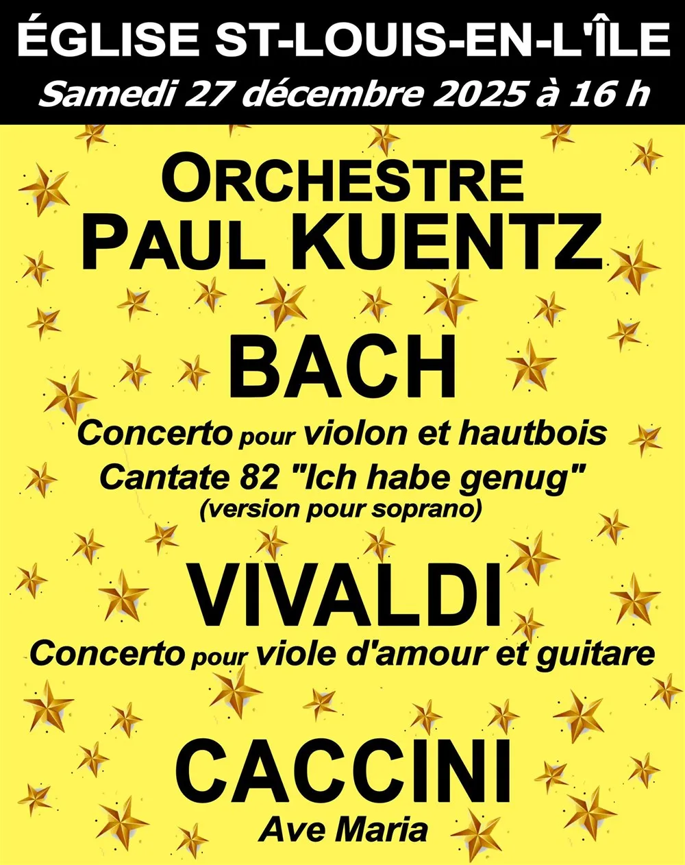 Concert de fin d'année Paul Kuentz