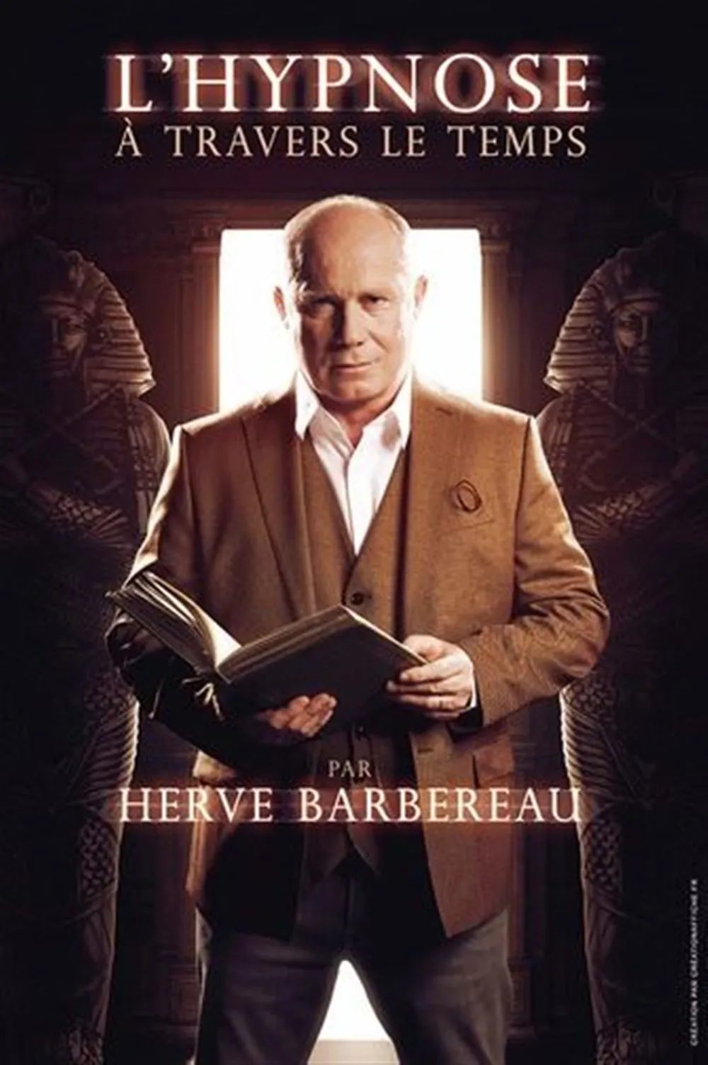 Affiche de Hervé Barbereau dans L'Hypnose à travers le temps