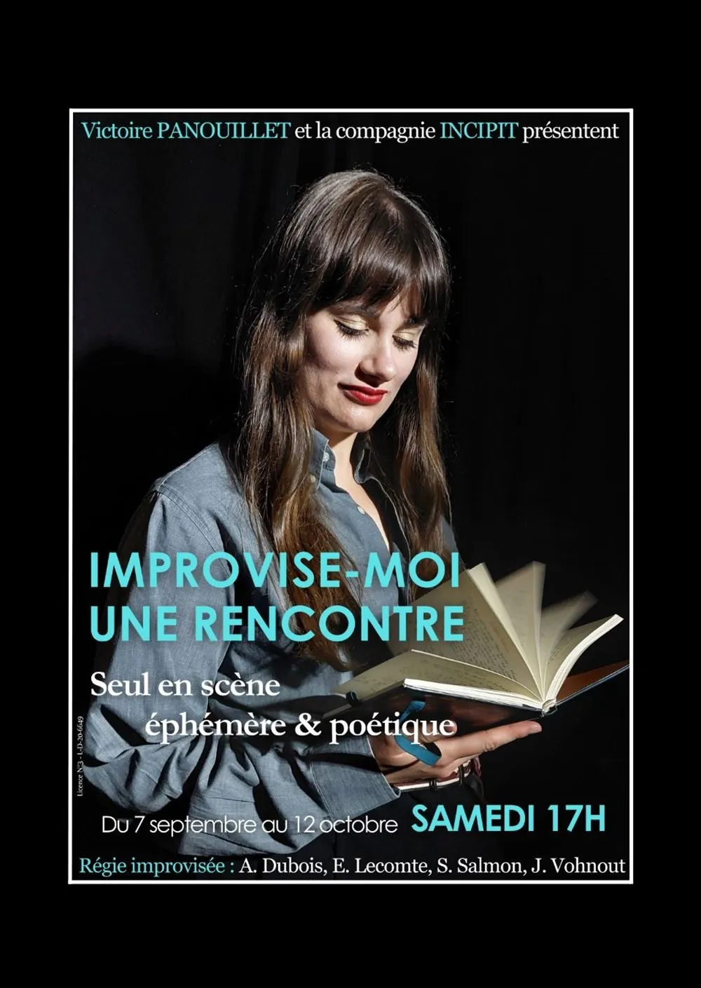 Improvise-moi une rencontre, seul en scène éphémère et poétique