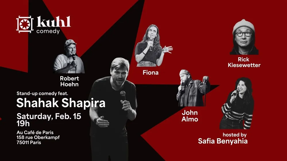 Affiche de Kuhl Comedy English Stand-up Showcase feat. Sebastian Marx