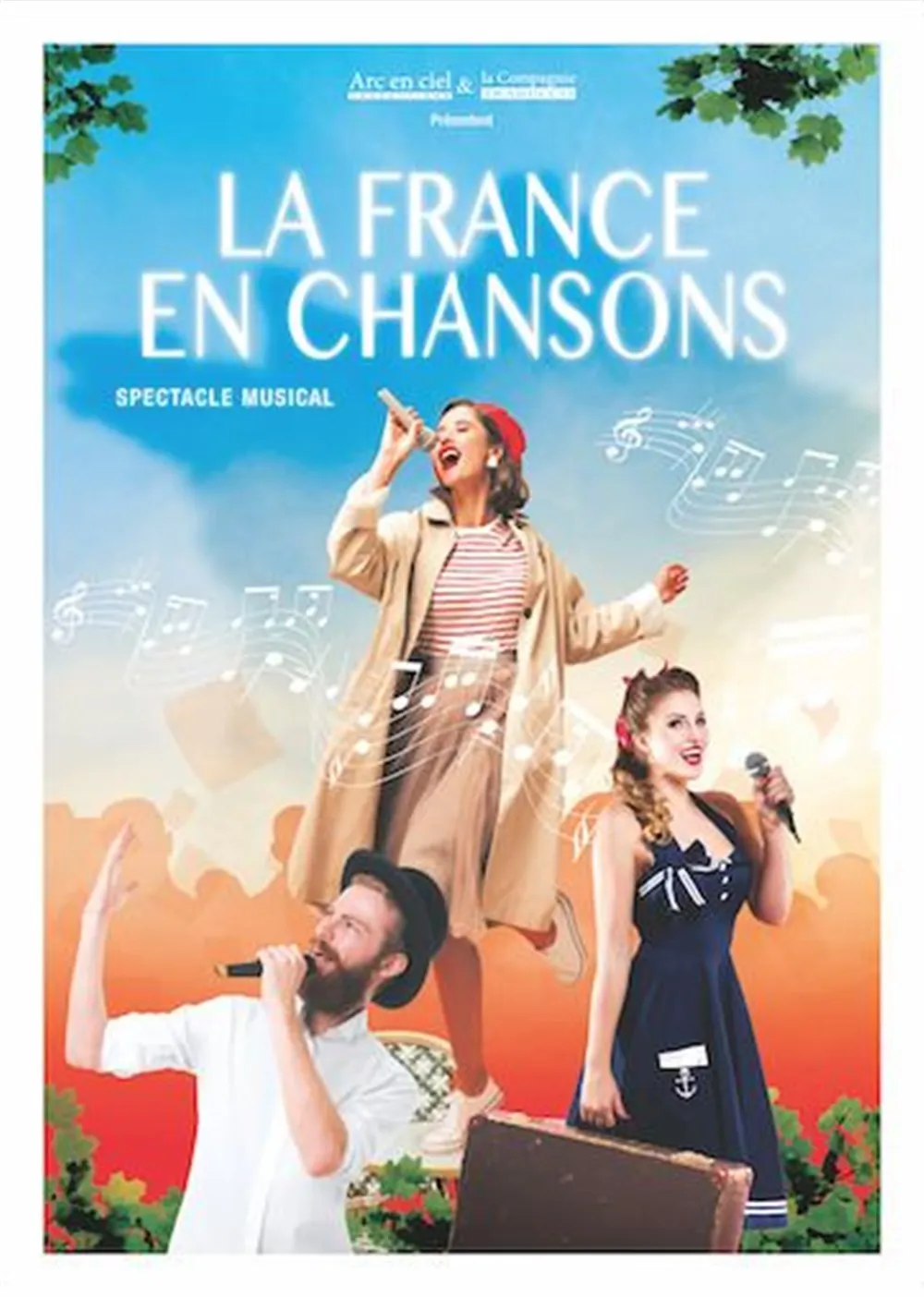 Affiche de La France en Chansons