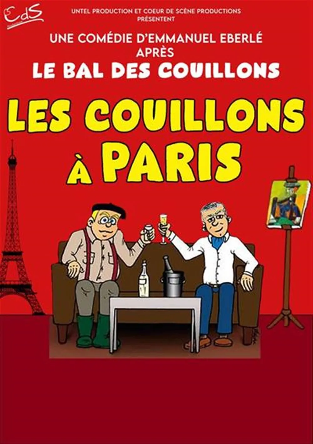 Affiche de Les couillons à Paris - Montargis