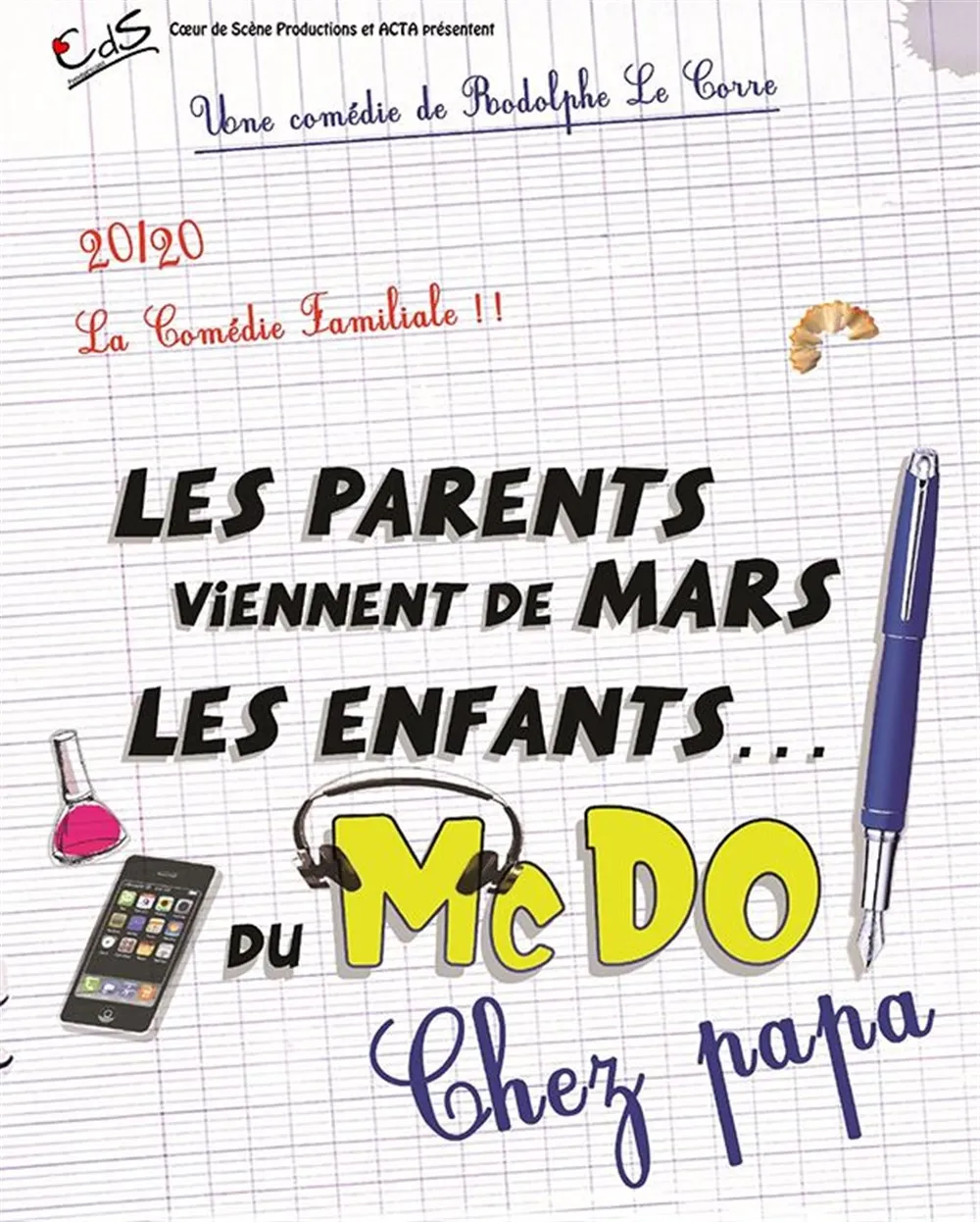 Les parents viennent de Mars, les enfants du McDo ! Chez Papa