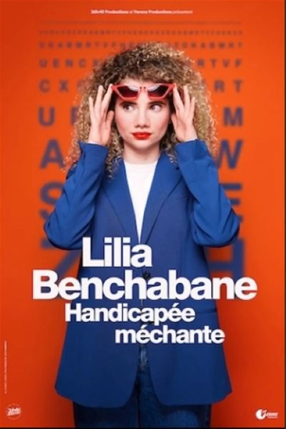 Affiche de Lilia Benchabane dans Handicapée Méchante - Rouen