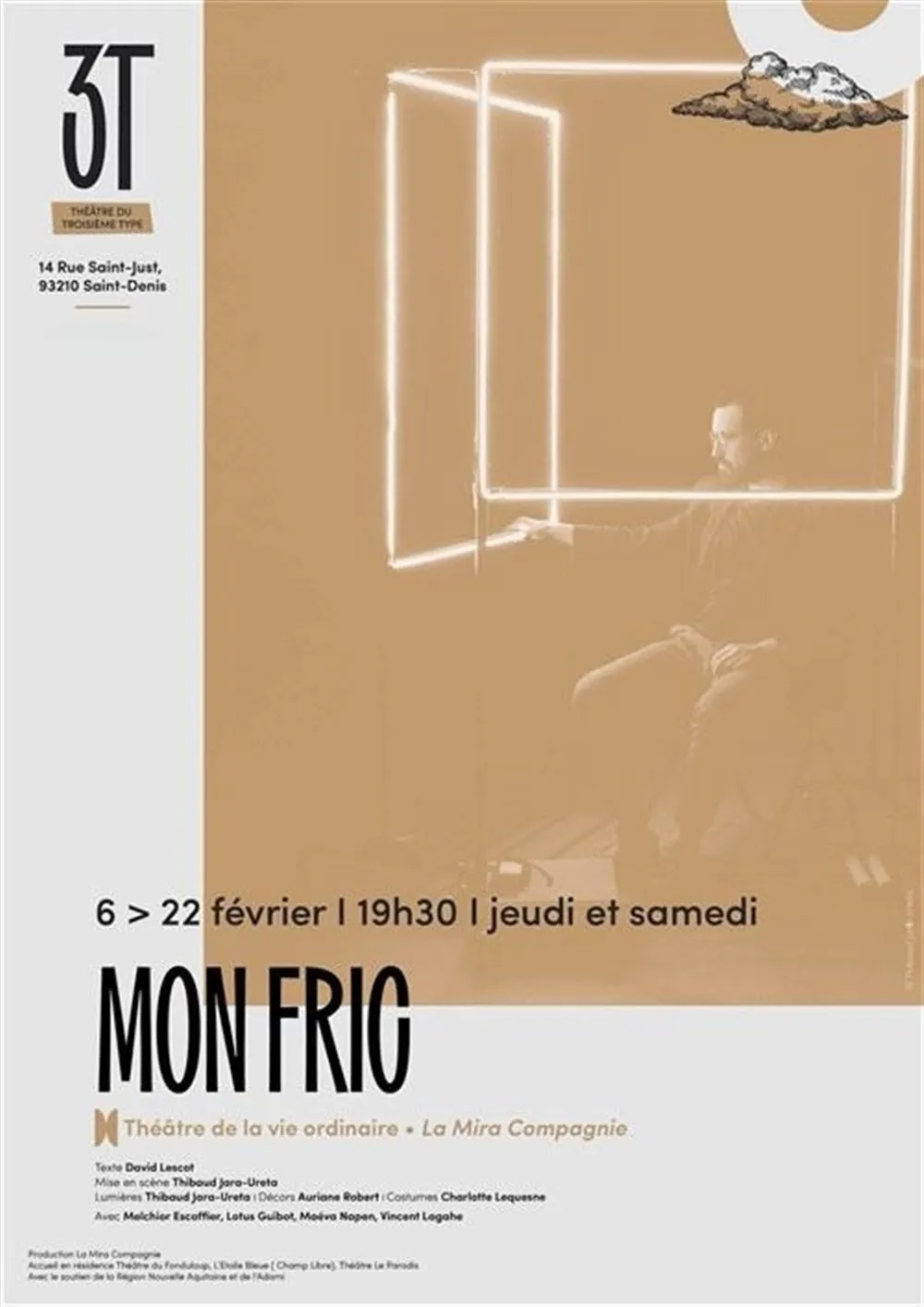Affiche de Mon fric - Saint Denis