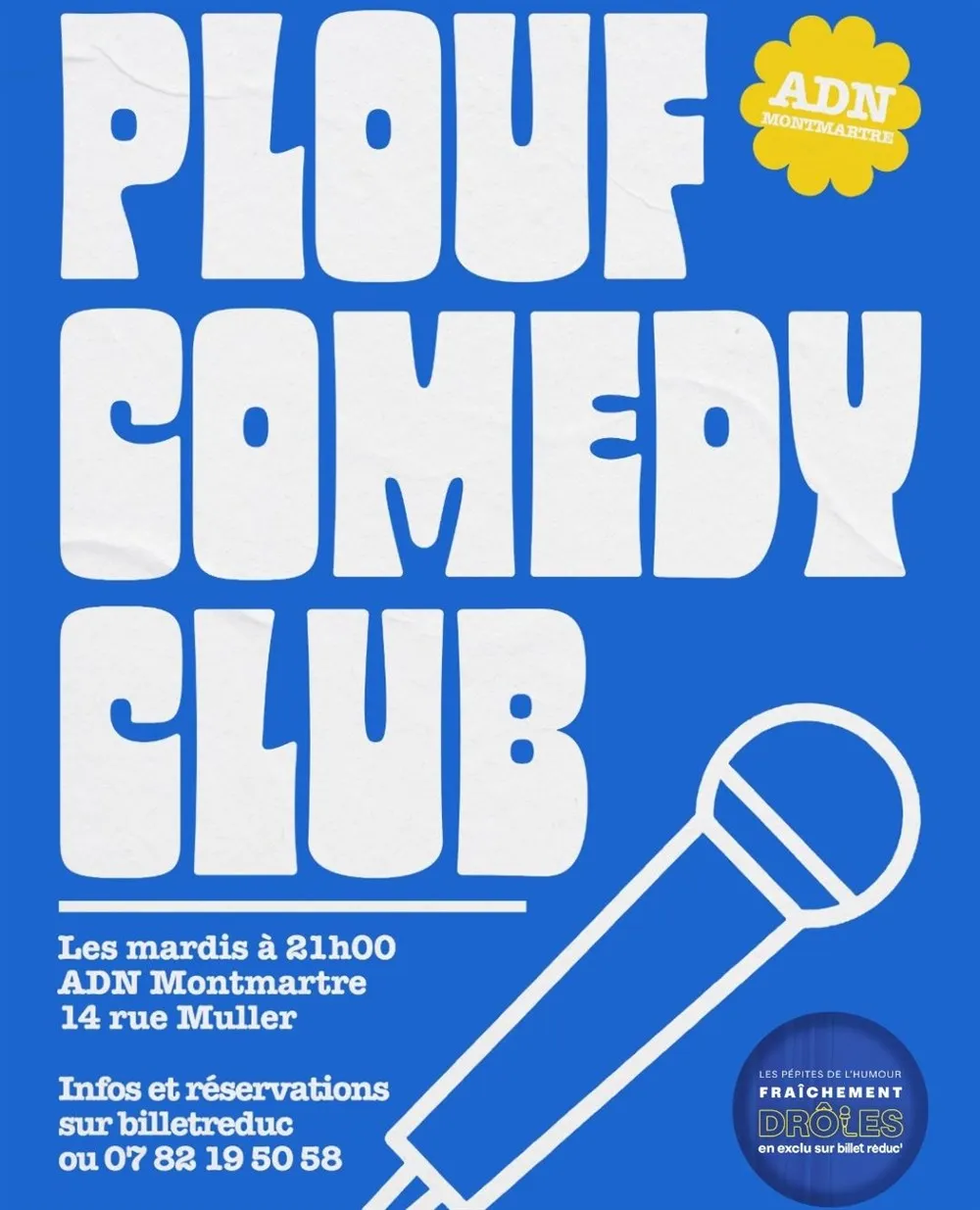 Affiche de Plouf Comedy Club