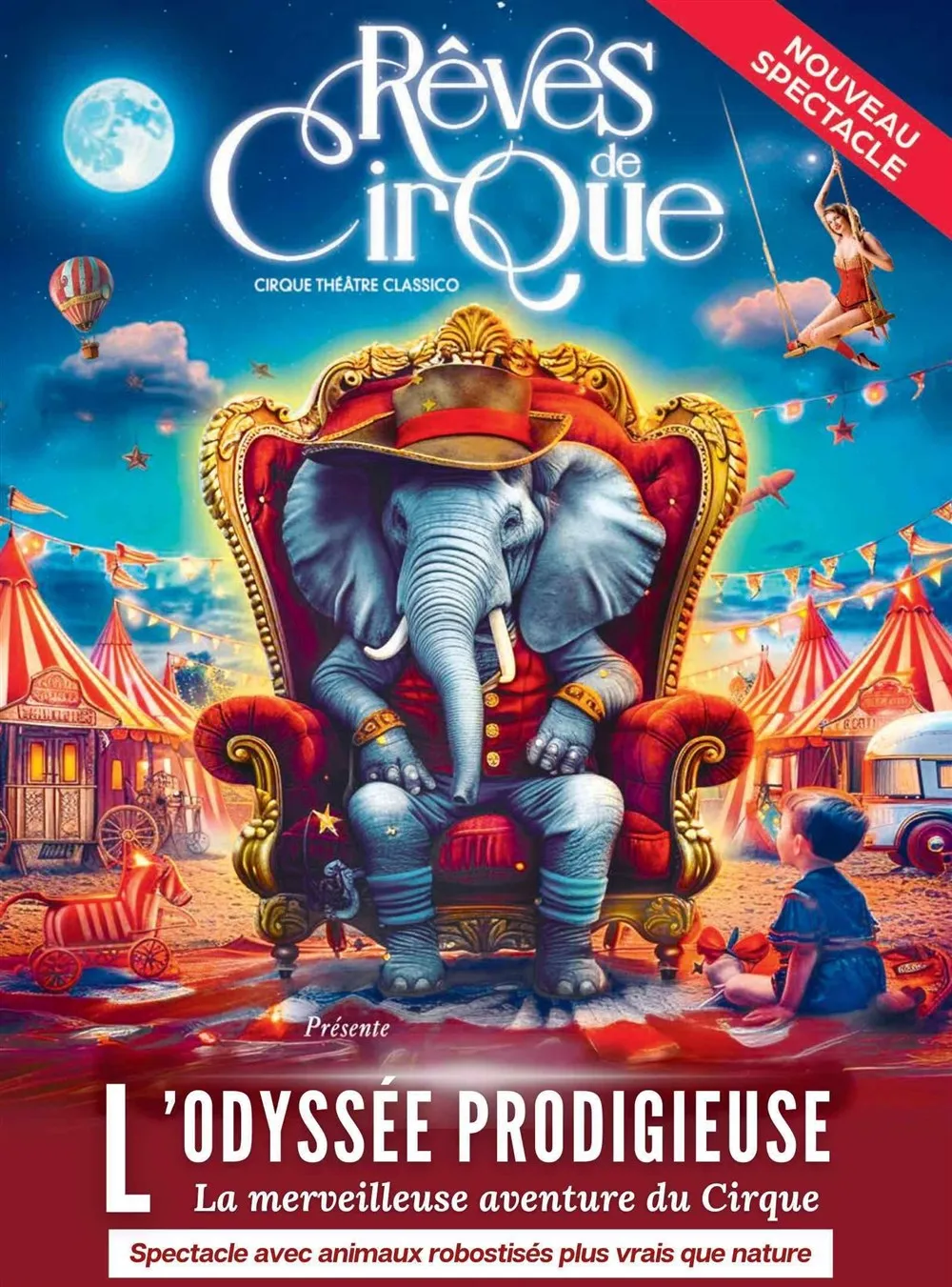 Rêves de Cirque dans L'Odyssée Prodigieuse
