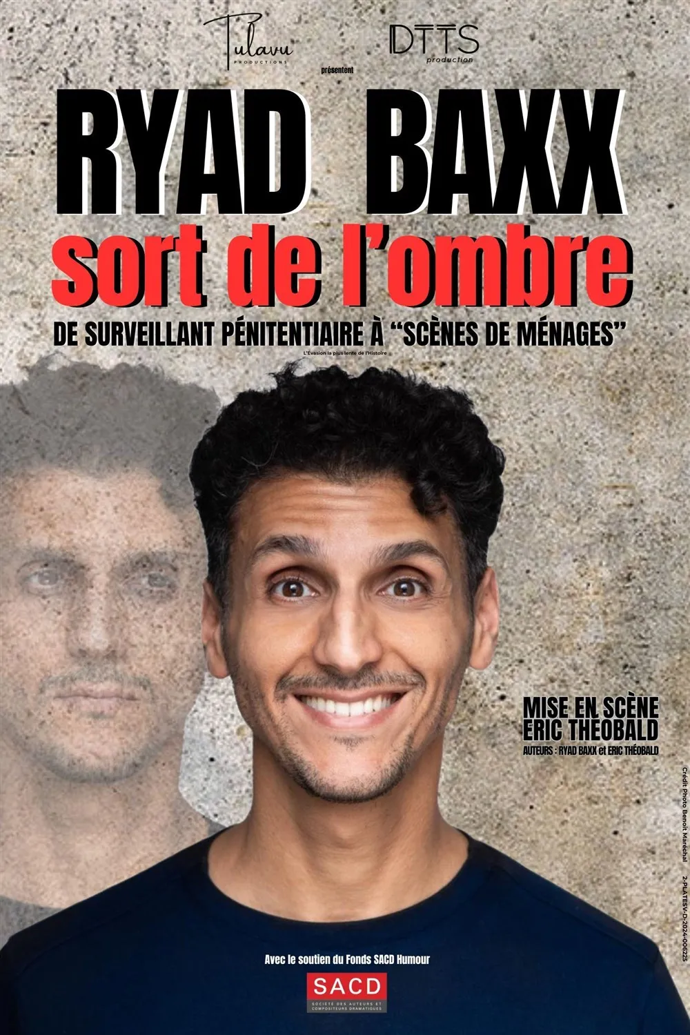Affiche de Ryad Baxx sort de l'ombre