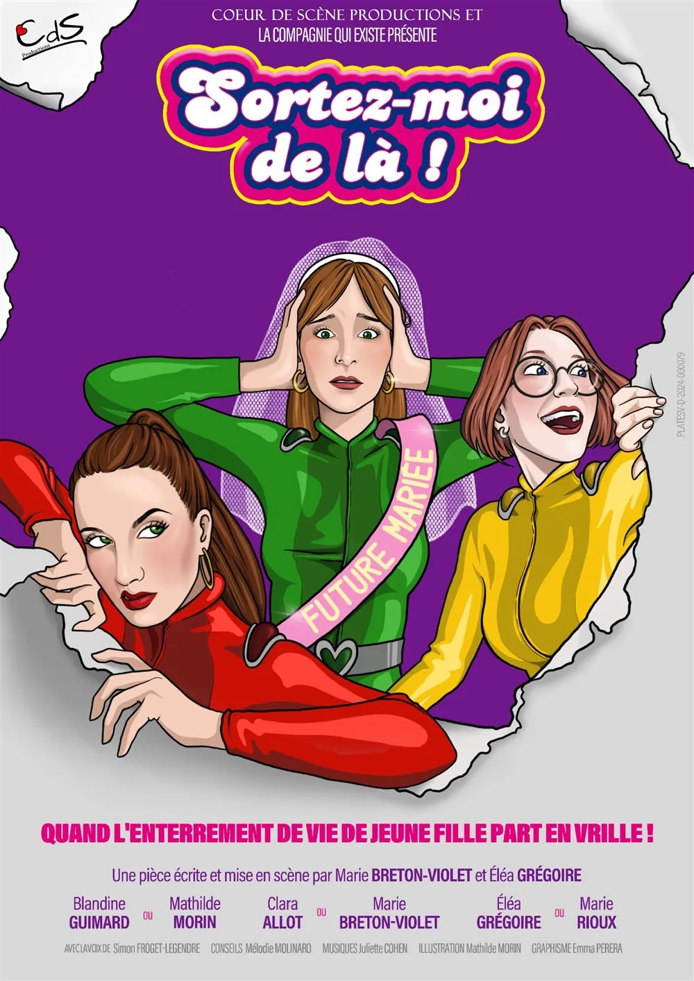 Affiche de Sortez-moi de là !