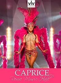 Affiche de Revue caprice - dejeuner spectacle - Caudebec-les-elbeuf