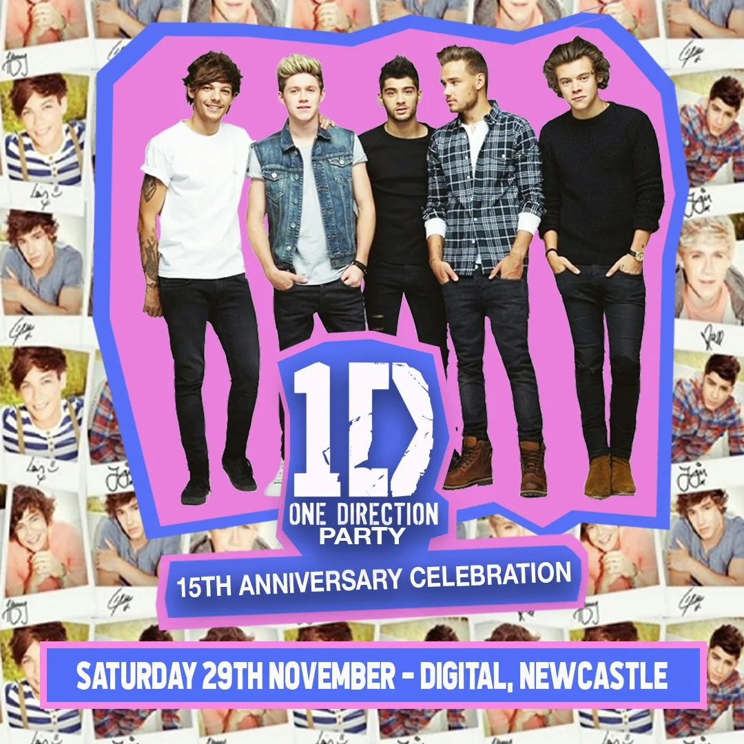 15 Years Of One Direction Party (Newcastle)