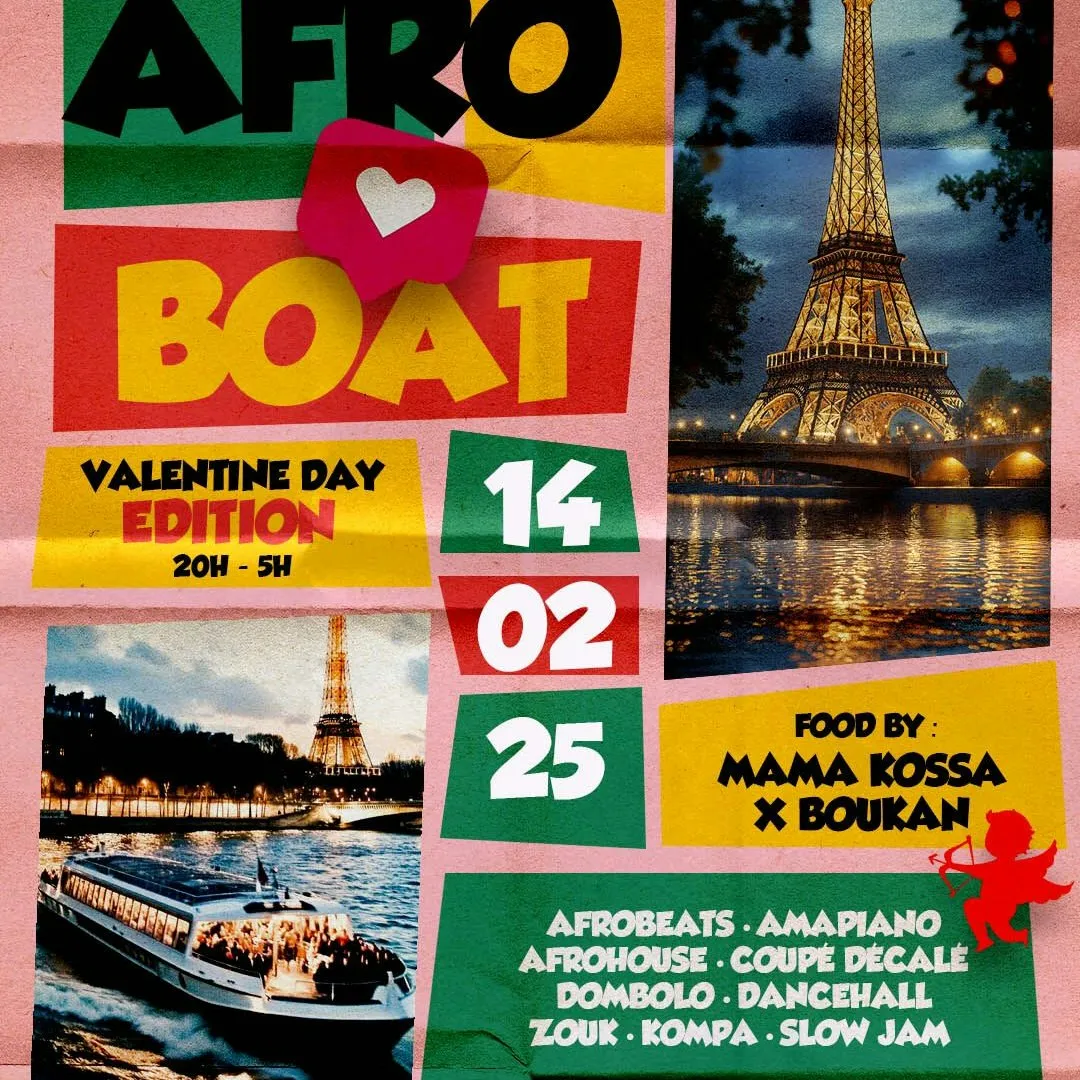 Affiche de AFRO LOVE BOAT - 14.02