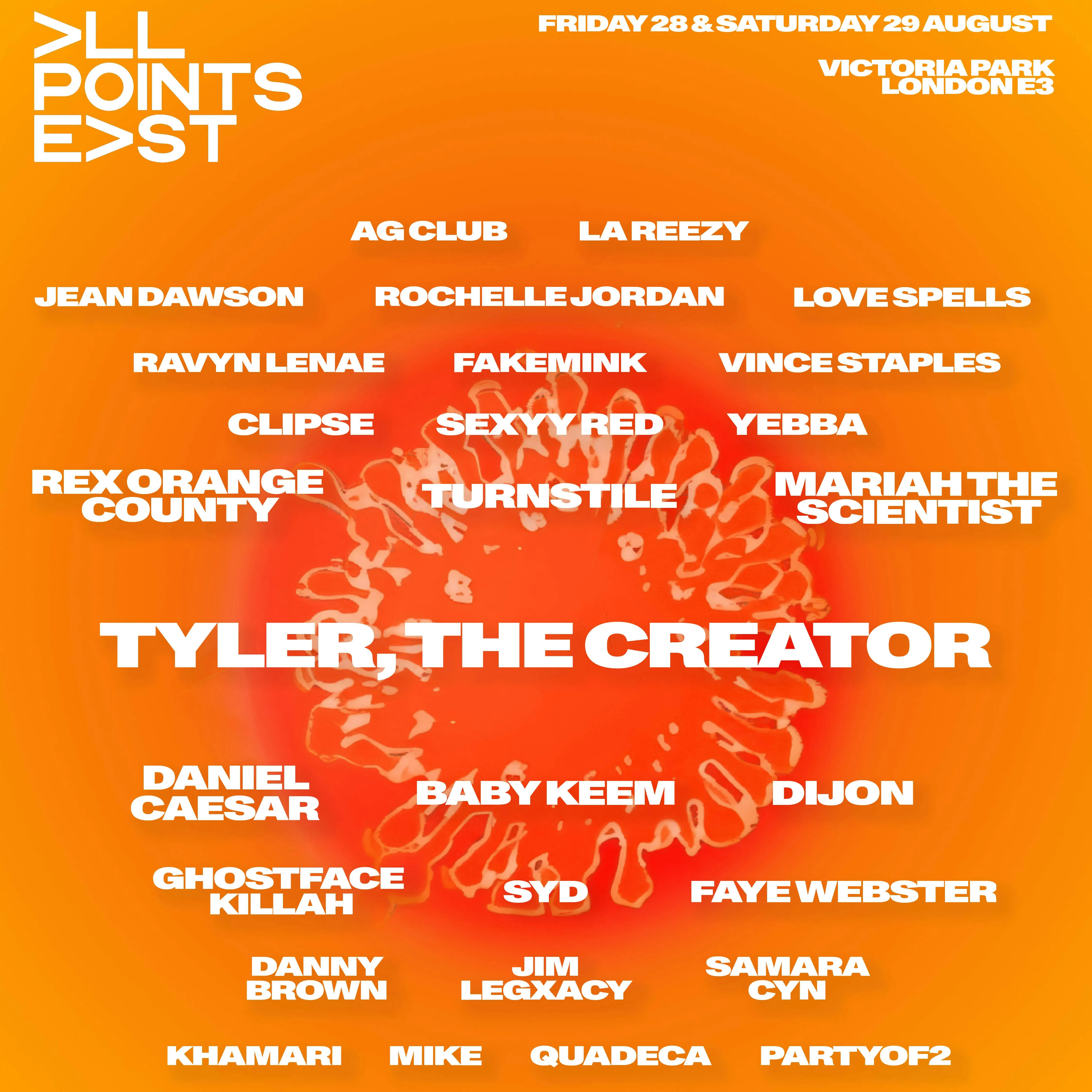 APE: Tyler, The Creator (Friday)