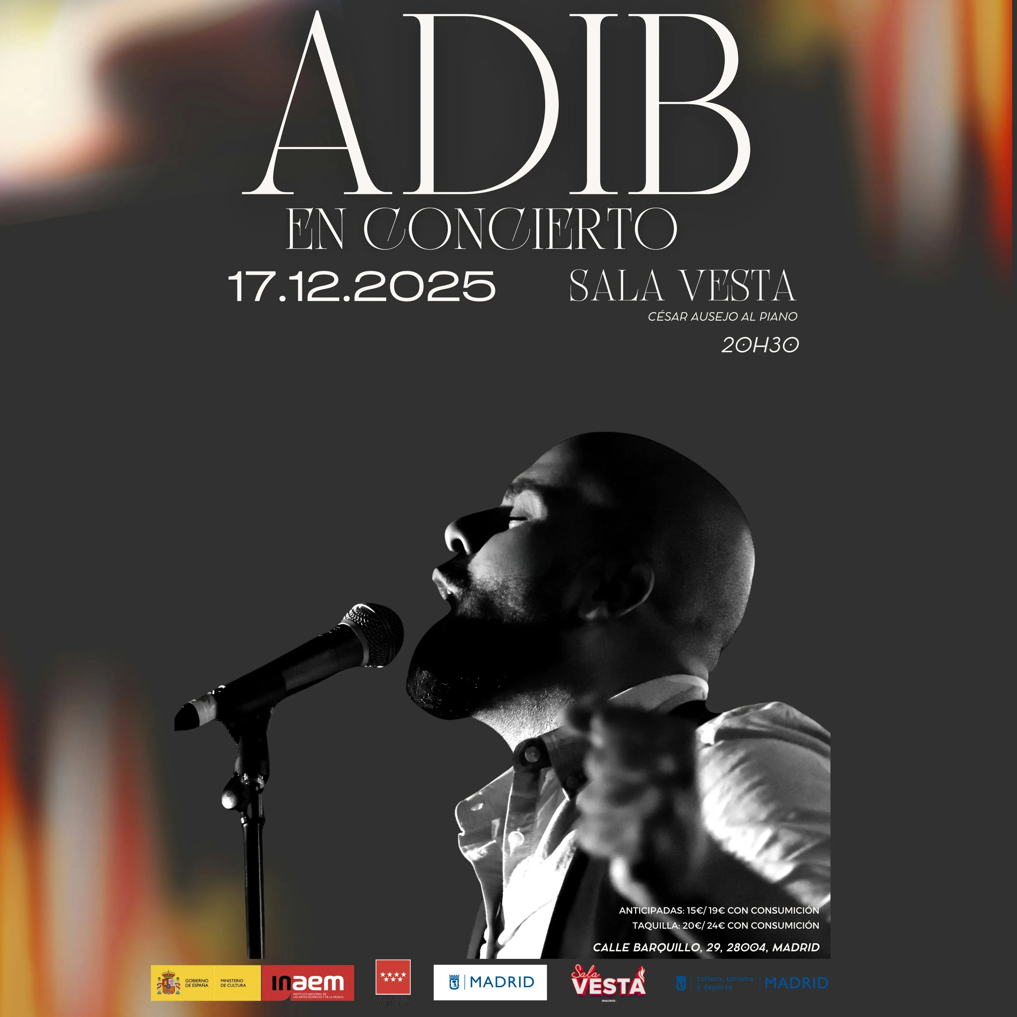Adib en concierto
