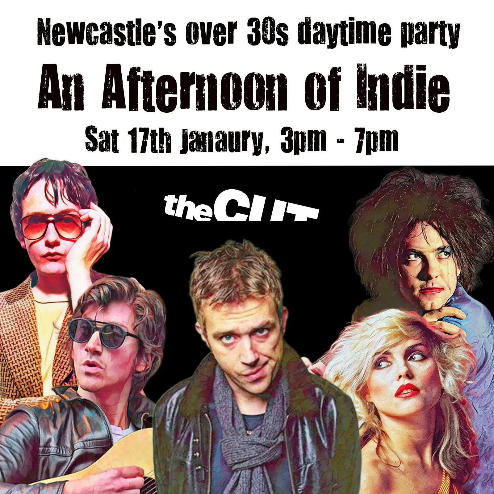 An Afternoon of Indie NEWCASTLE (Over 30s Only)