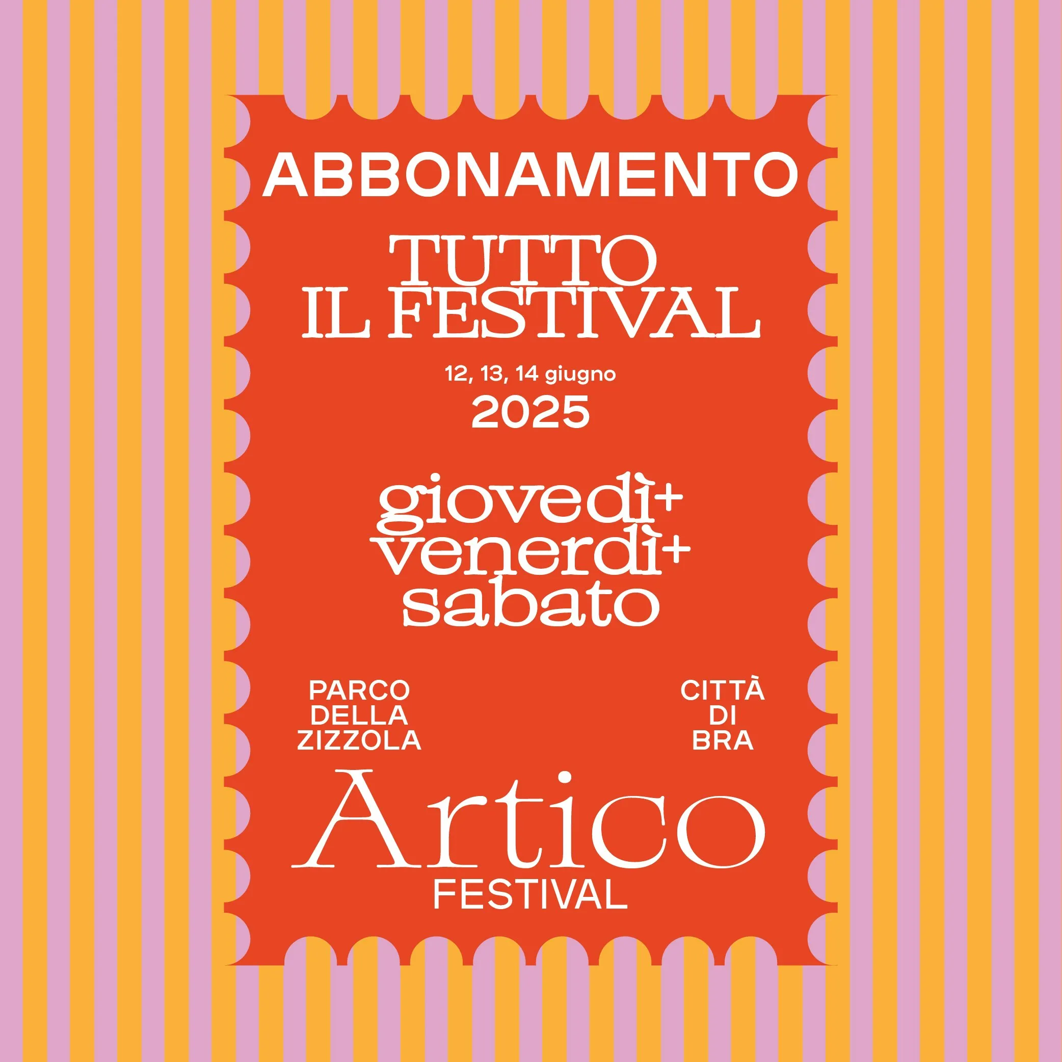 Artico Festival - Abbonamento TUTTO IL FESTIVAL