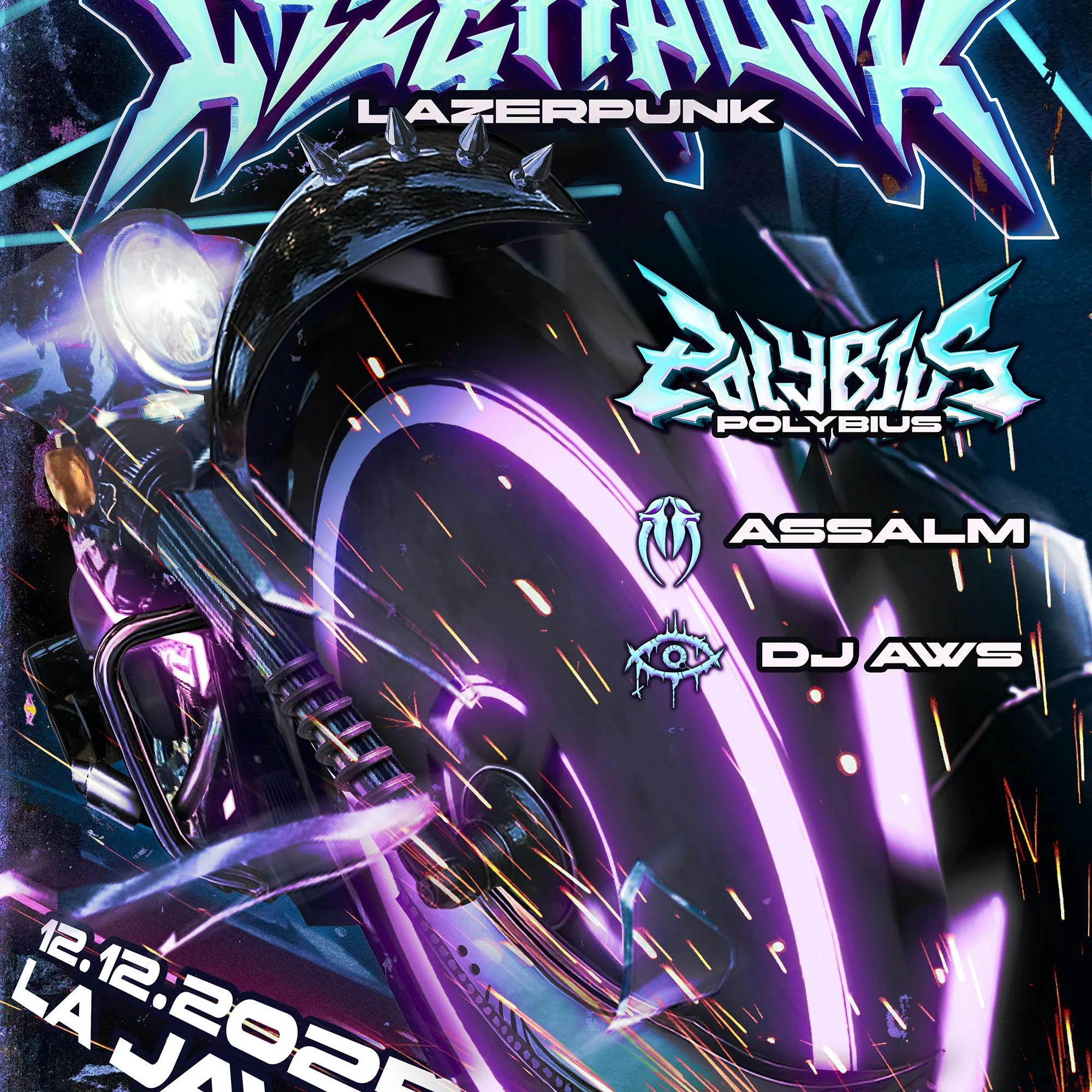 Bleeding Edge :Lazerpunk, Polybius, Assalm, Dj Aws