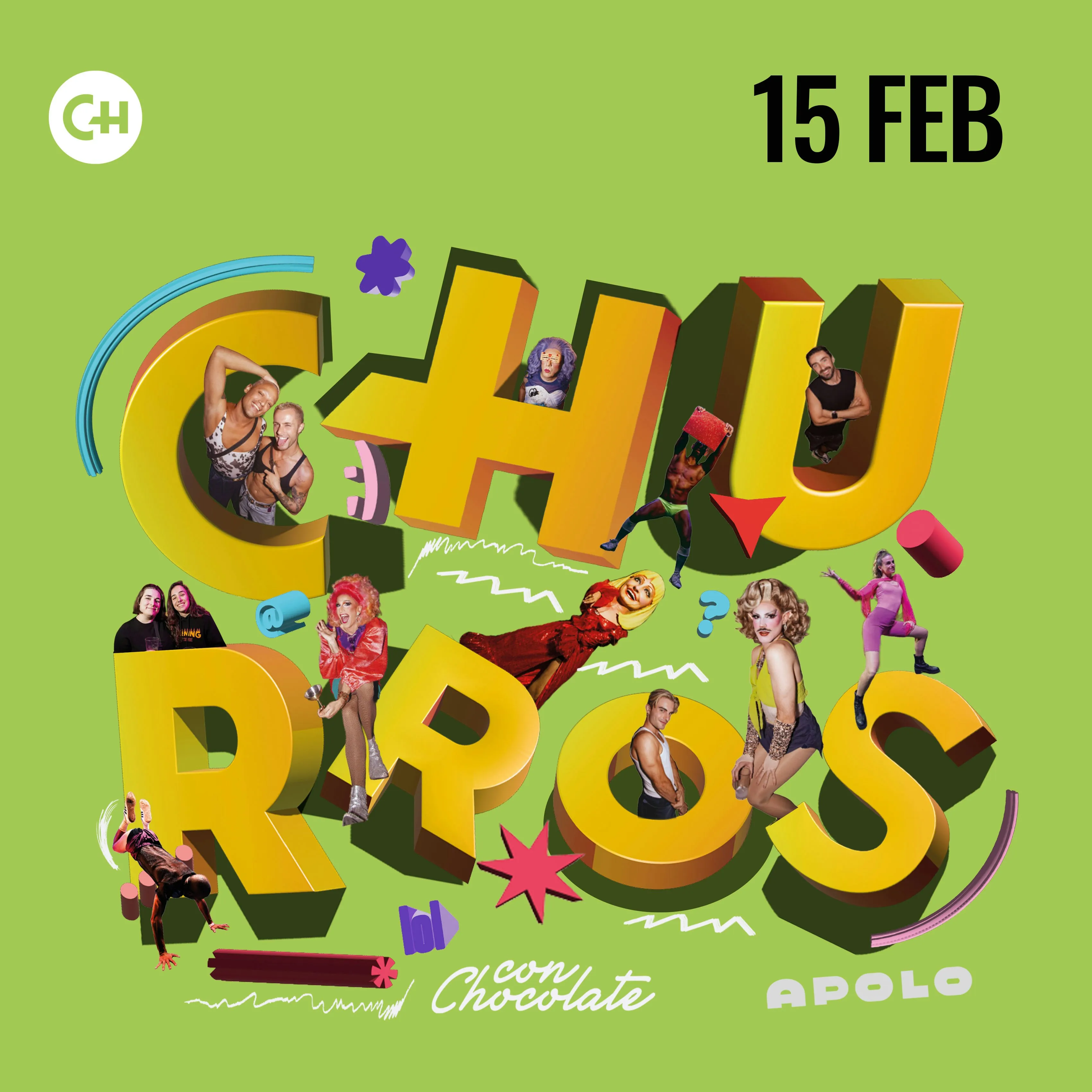 CHURROS CON CHOCOLATE - Carnaval