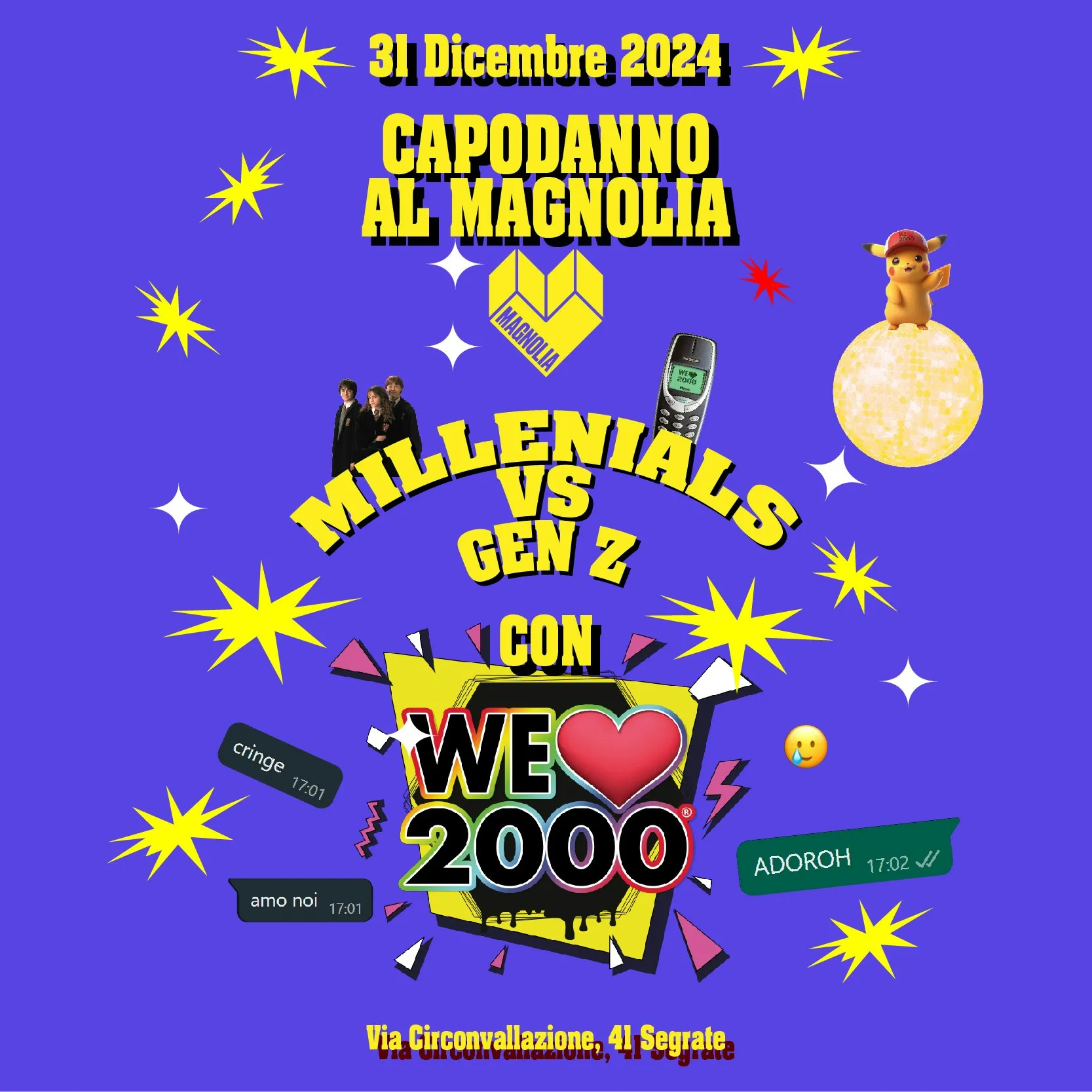 Capodanno al Magnolia con We Love 2000