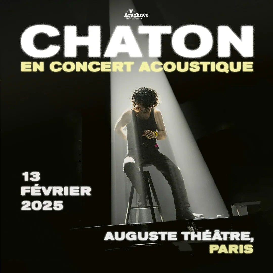Affiche de Chaton - Concert Acoustique