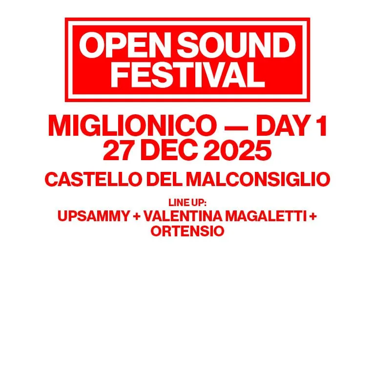 DAY 1 - Miglionico - Open Sound Festival