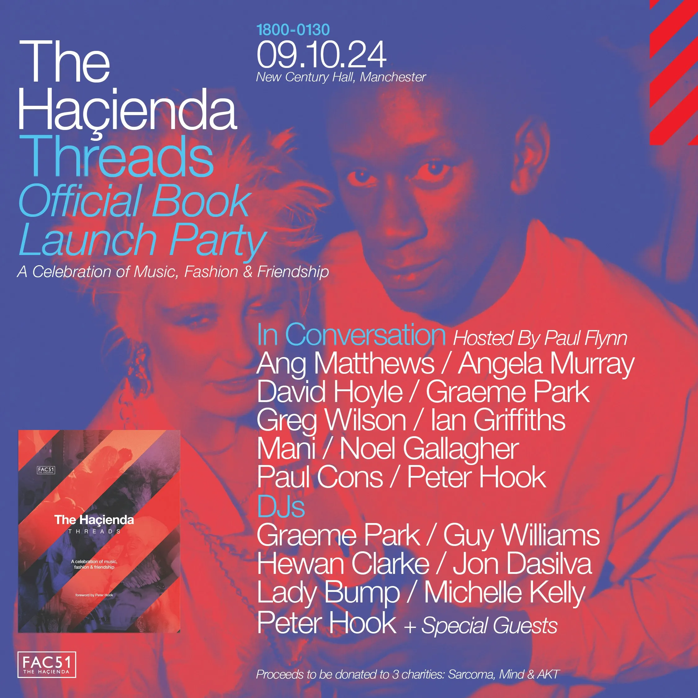 FAC51 The Haçienda presents: THE HAÇIENDA THREADS - Book Launch