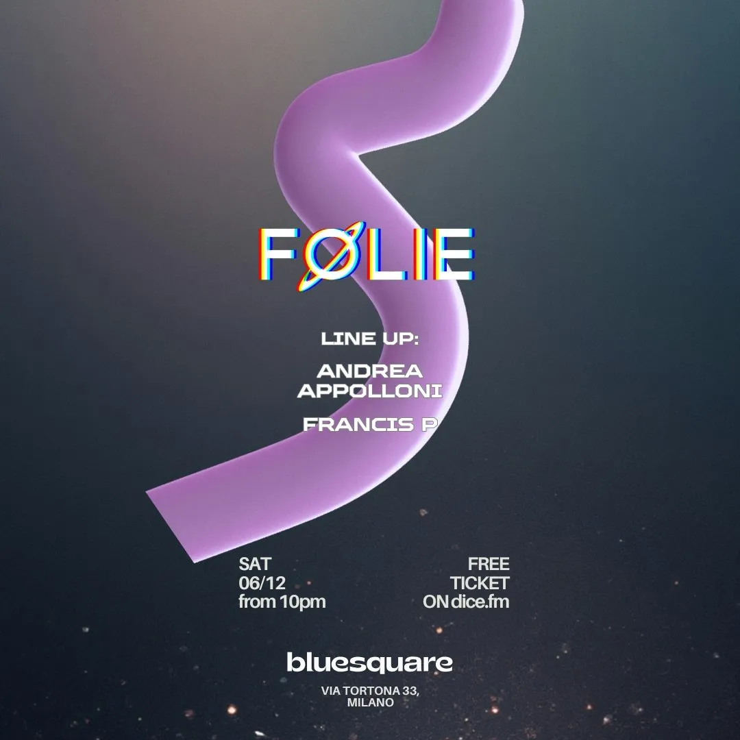Hi-Fi Weekends with FOLIE *Free Entry*