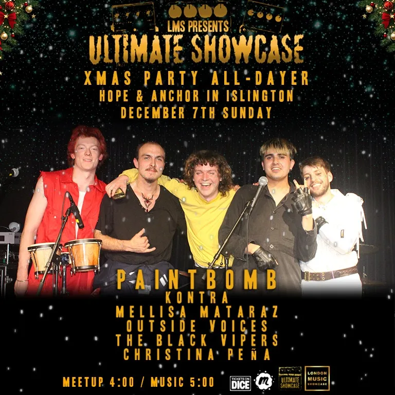 London Music Ultimate Showcase_Paintbomb