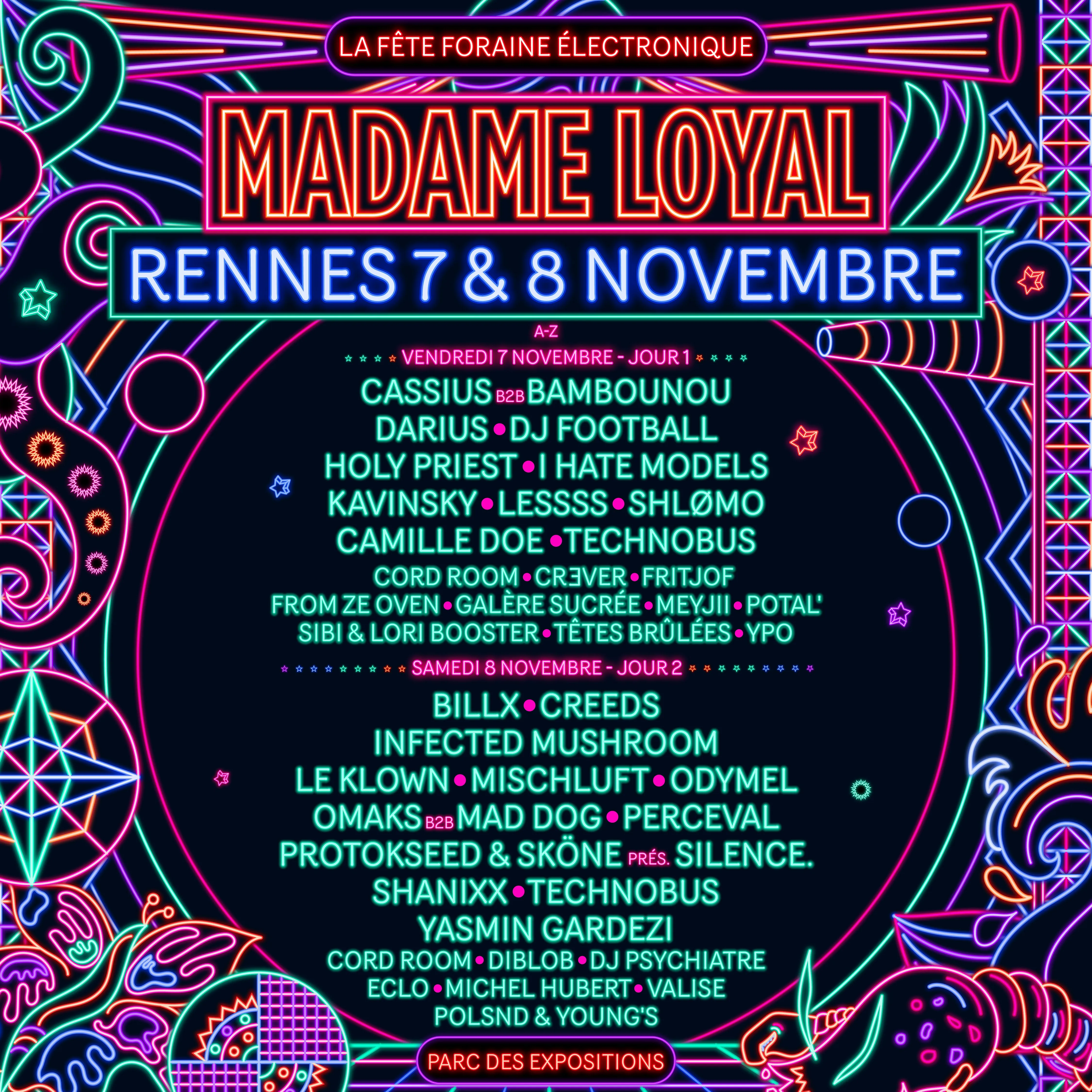 Madame Loyal Rennes : 7 & 8 Novembre