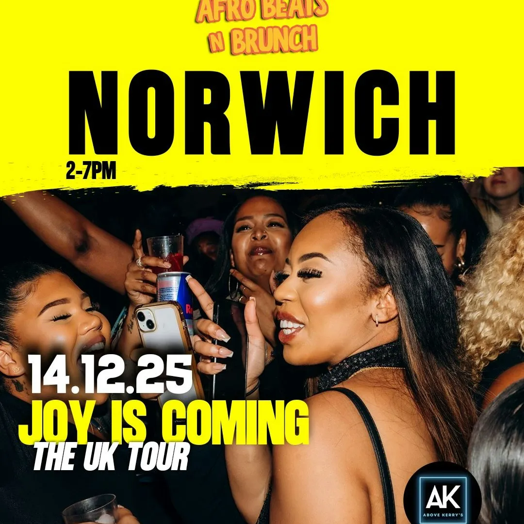 NORWICH 14th Dec - ABNB - Joy is coming Tour