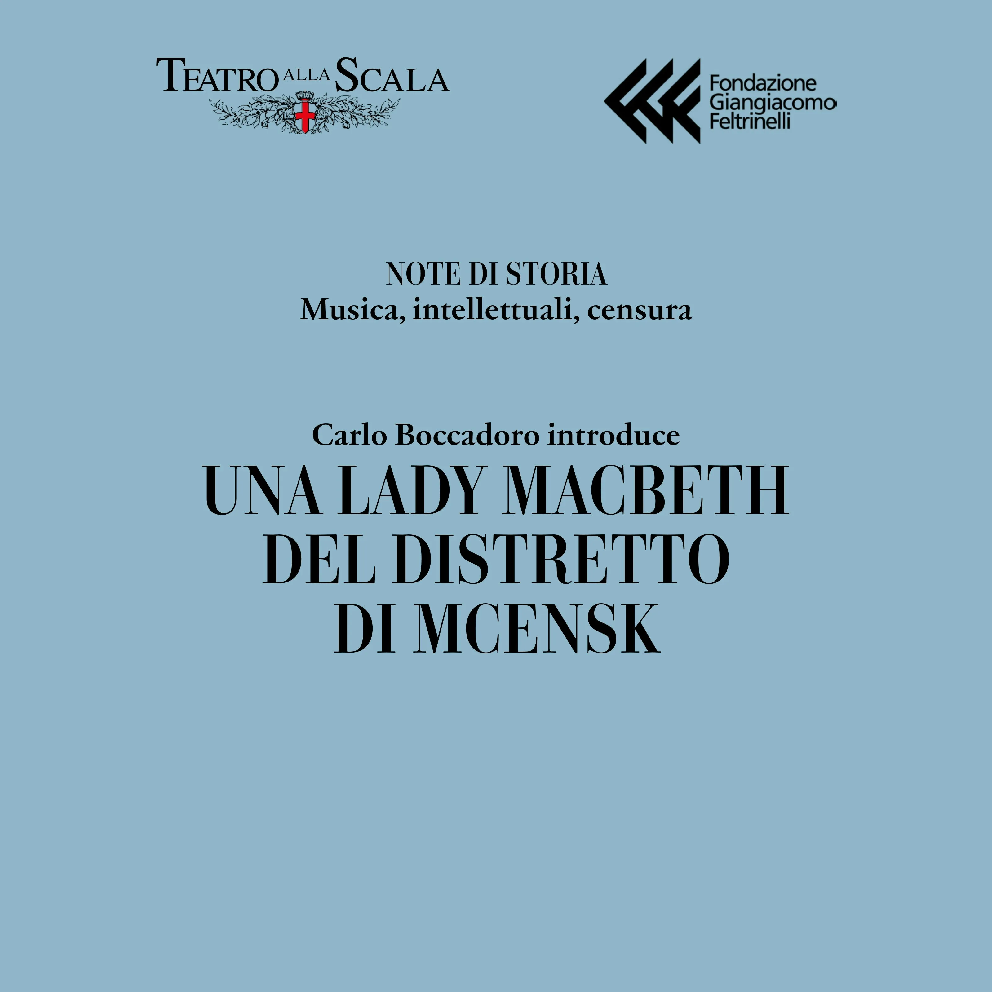 NOTE DI STORIA Prima diffusa | Una Lady Macbeth dal Distretto di Mcensk