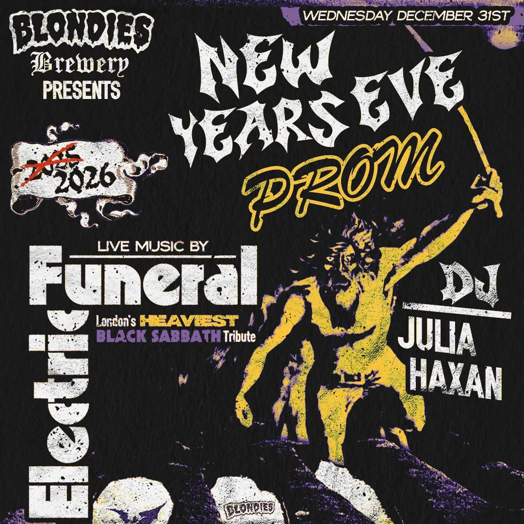 New Years Eve Prom -> Electric Funeral band live!
