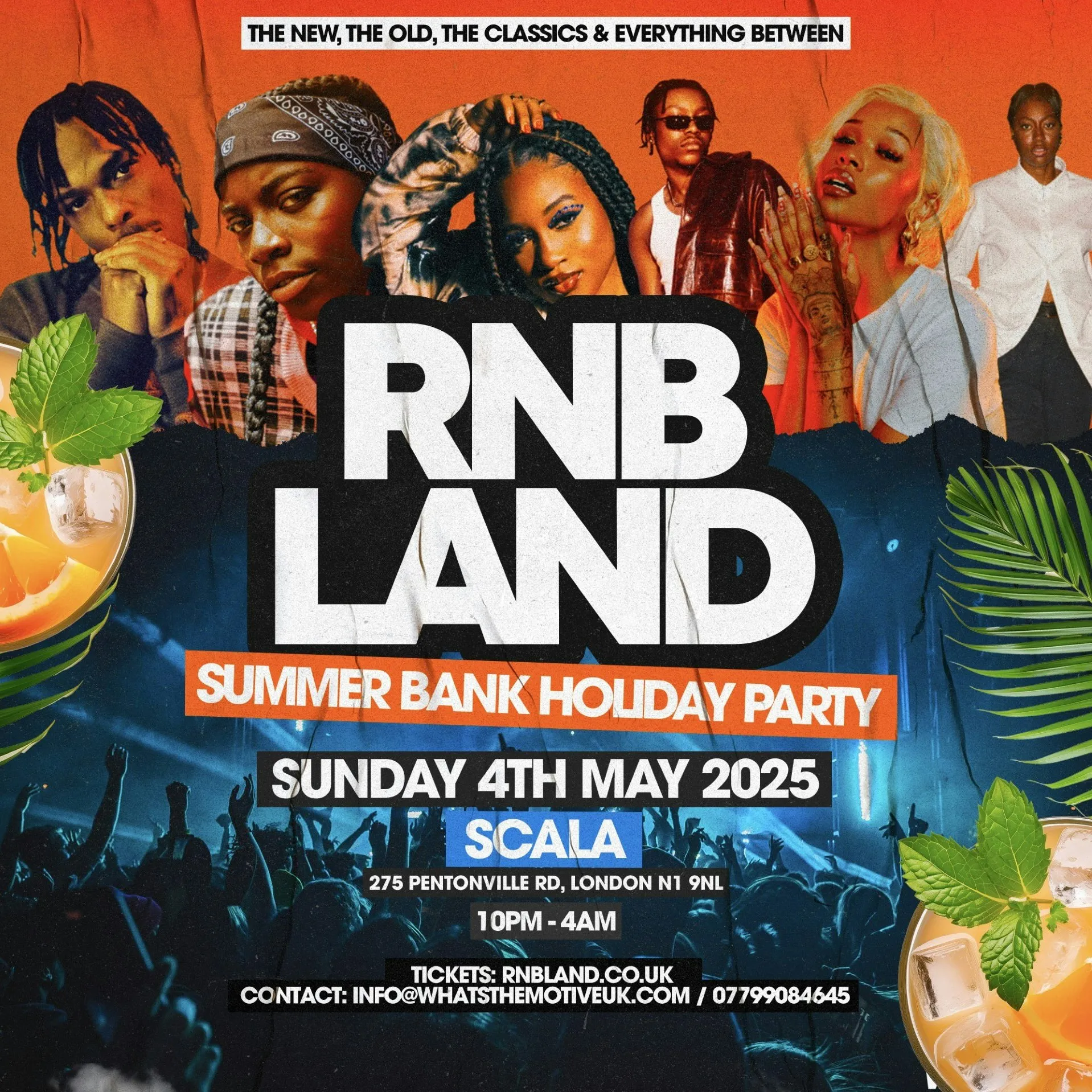 RNBLAND - London's Biggest Bank Holiday RnB & Slow Jams Party