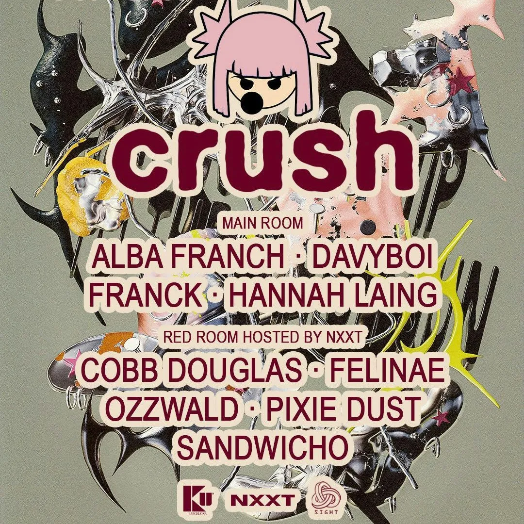 SIGHT & CRUSH pres. Hannah Laing, Franck, Davyboi, Alba Franch