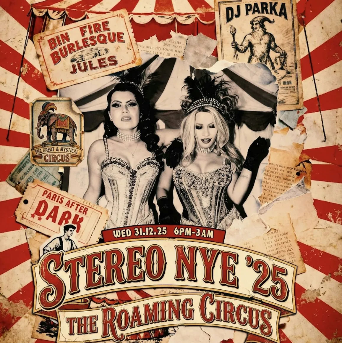 STEREO NEW YEAR'S EVE 25 - THE ROAMING CIRCUS