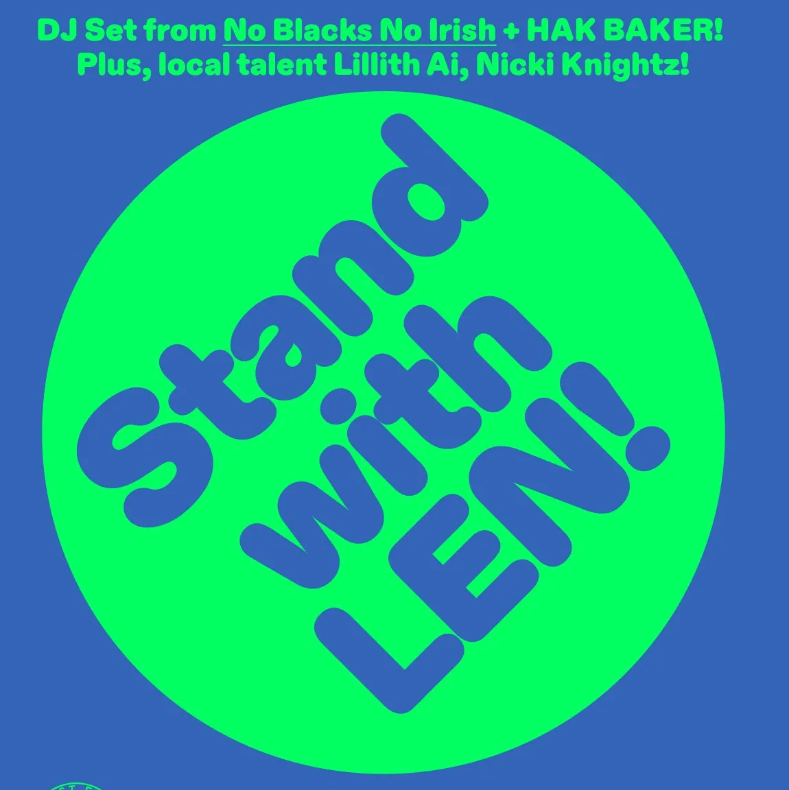 Stand With Len - Music for a Fighting Fund!