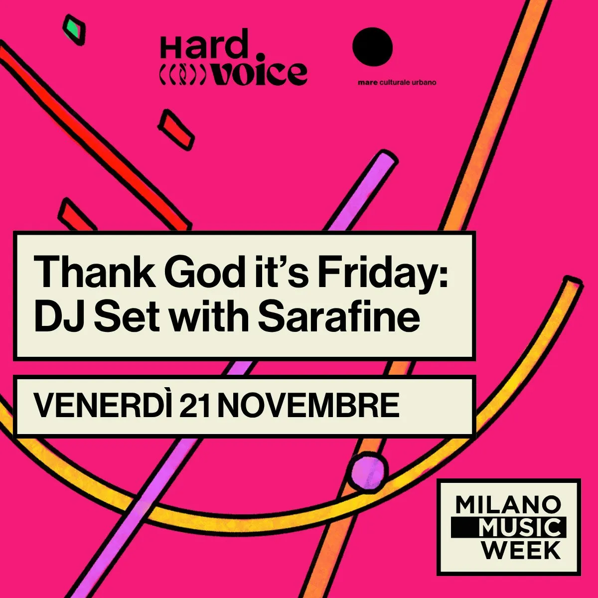 Thank God it’s Friday: DJ Set with Sarafine