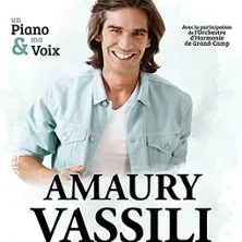 Affiche de Amaury Vassili - Un Piano et Une Voix - Tournée