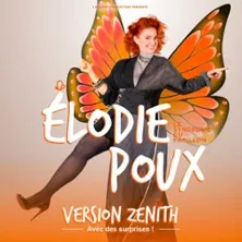 Affiche de Elodie Poux - Le Syndrome du Papillon - Tournée des Zéniths - TOURS