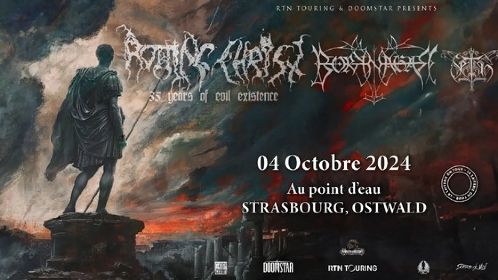 Rotting Christ + Borknagar + Seth