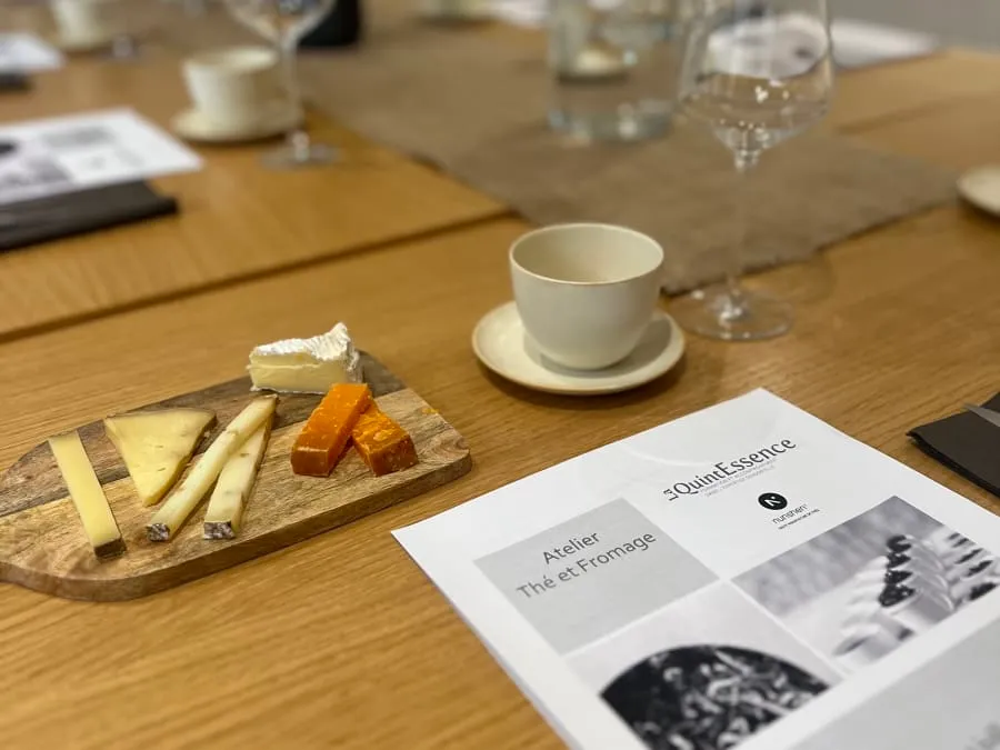 Initiation aux accords thé & fromage à Paris 8ème