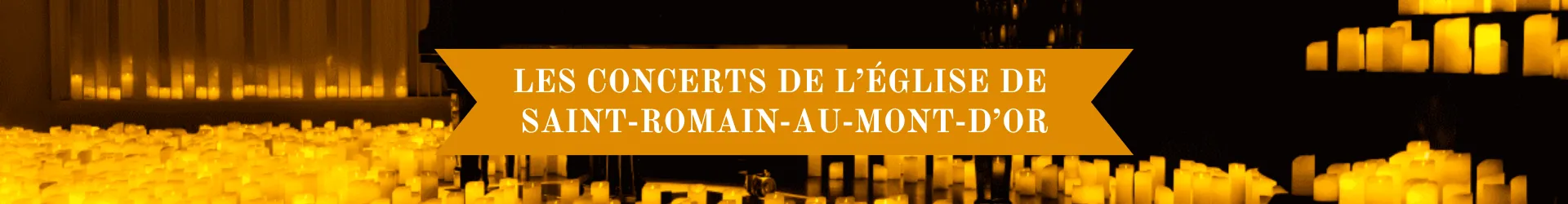 4ème Concert à la bougie Église de Saint Romain au Mont d'Or