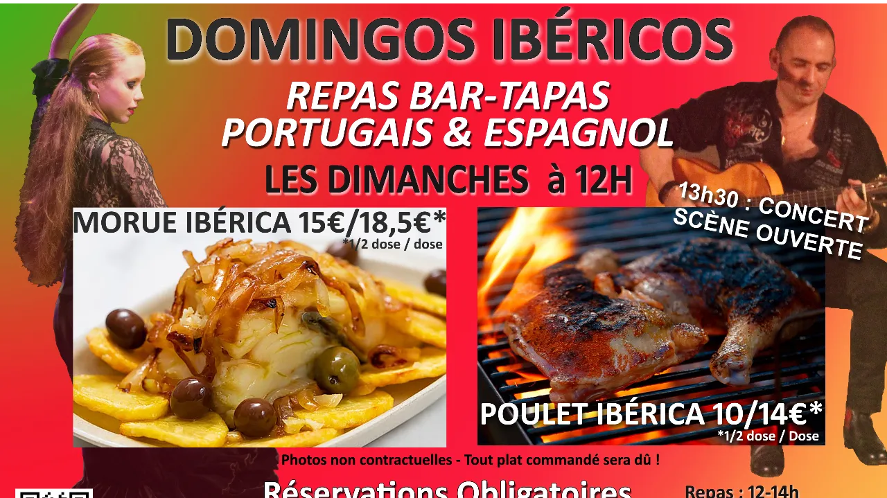 DOMINGOS IBÉRICOS REPAS BAR TAPAS 2025-26