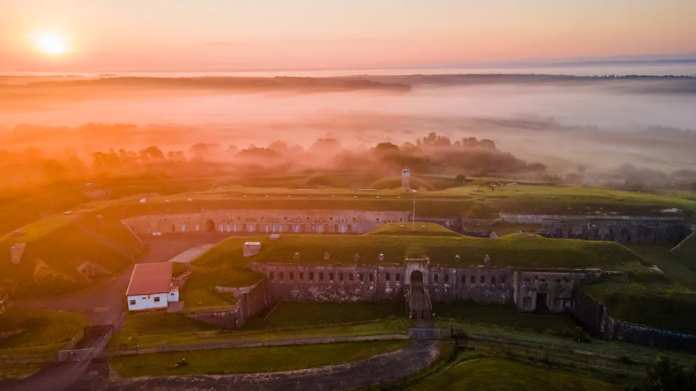 GB. 14 août - Fort de Vézelois à la lanterne