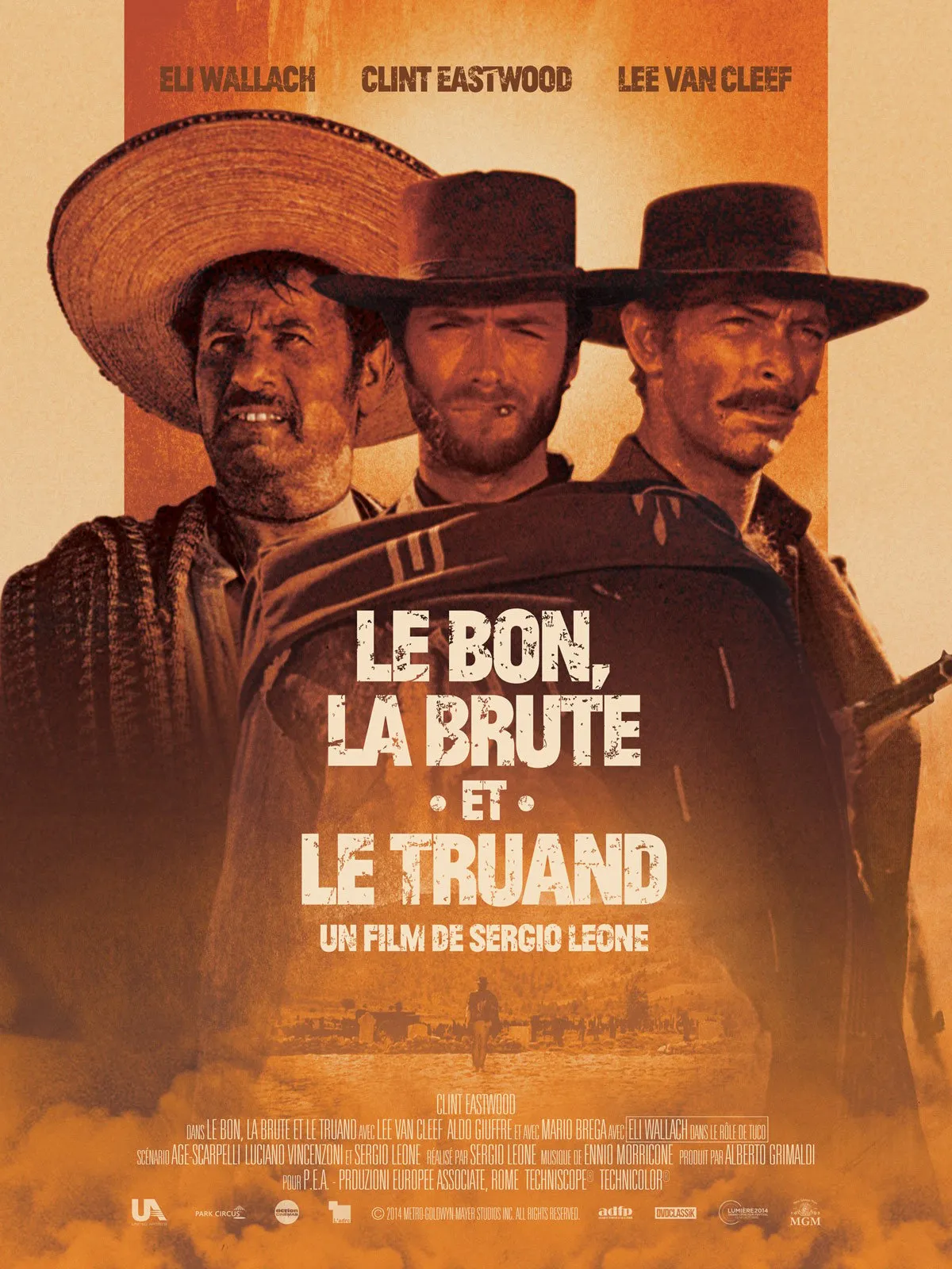 Le Bon, la brute et le truand, Sergio Leone (1966) - Les 3 Luxembourg (6e)