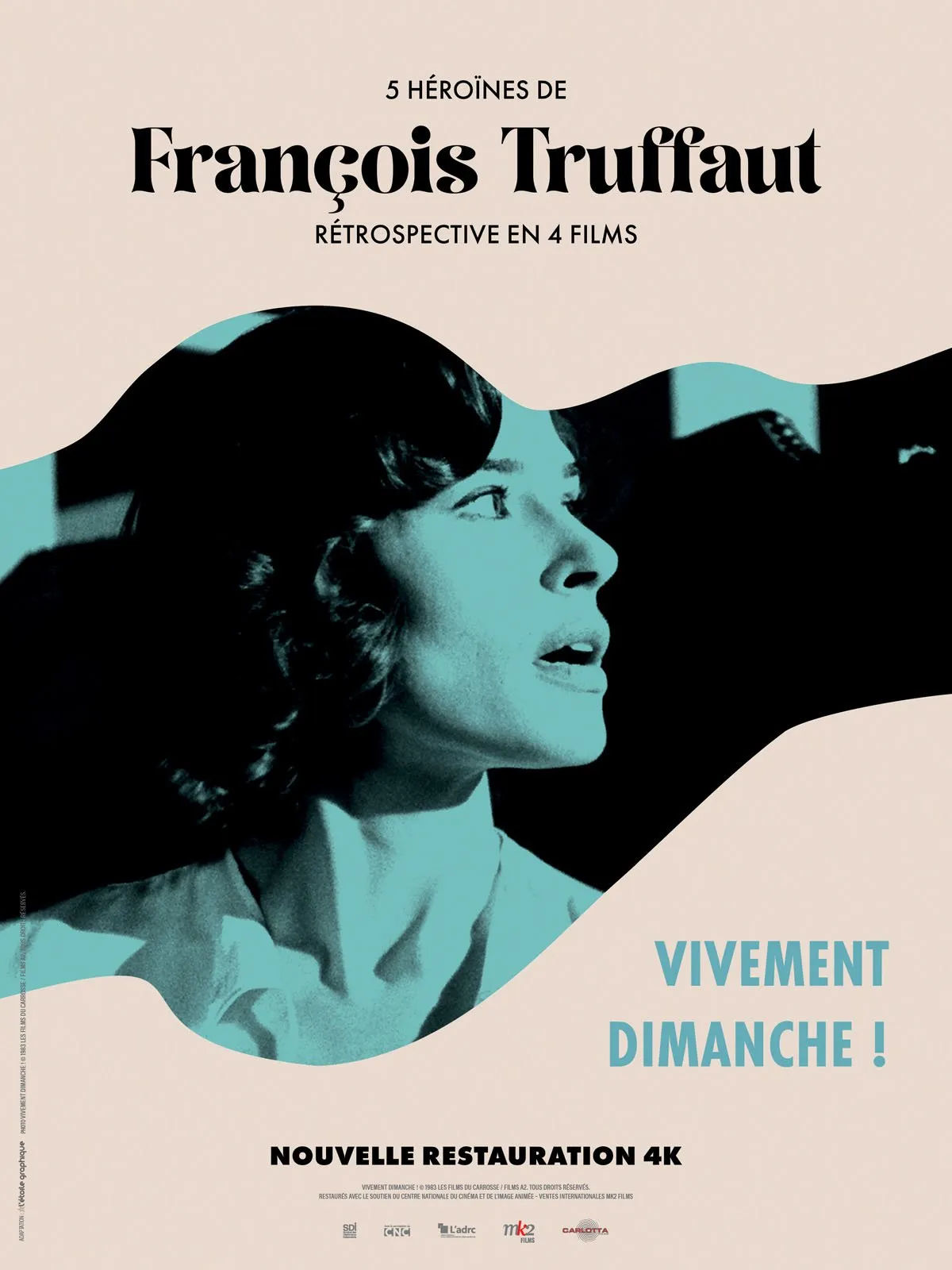 Vivement dimanche !, François Truffaut (1982) - Filmothèque du Quartier Latin (5e)