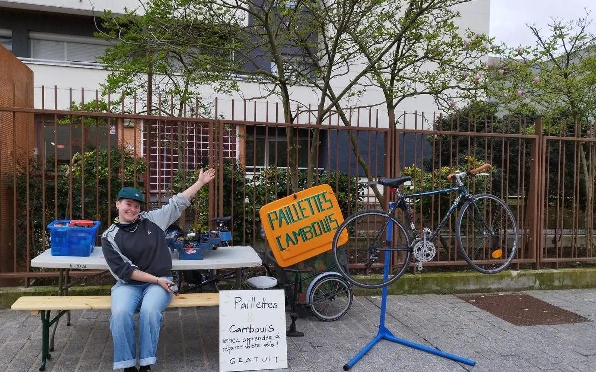 Atelier réparation de vélo et fabrication d'objets dans le 10e