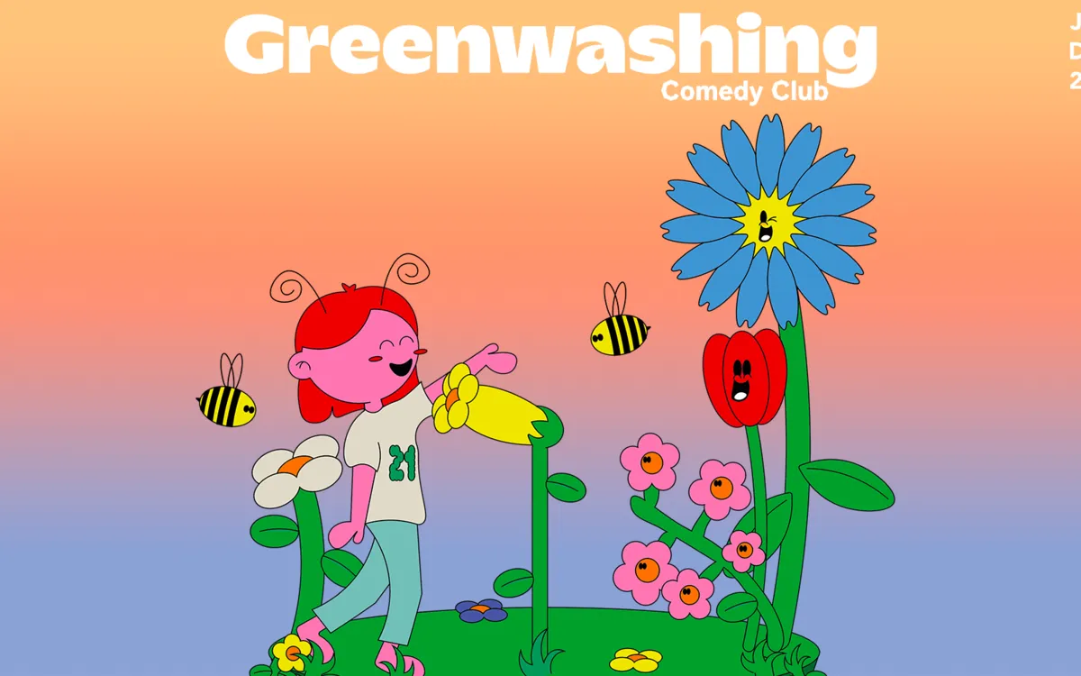 Du stand-up au Jardin21 avec Greenwashing comedy club