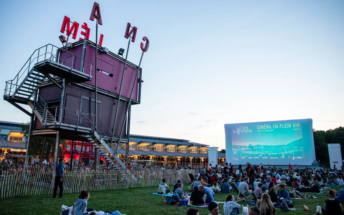 Le cinéma en plein air à La Villette