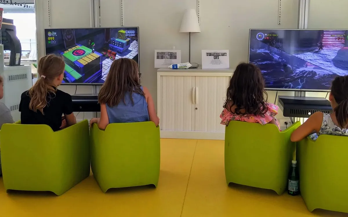 Tournoi de jeu vidéo pour les enfants
